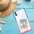 Salawat Clear iPhone 11 Case - Cute Gradient Anti Scratch Slim Cover with Reinforced TPU Bumper for iPhone 11