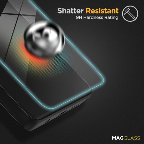 magglass 2-Pack UHD Tempered Glass Screen Protector for Motorola Edge Plus 2022, Full Coverage Display Guard