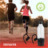 AIWA Water Bottle with Speaker and Earphone Bundle, 400ml Bottle with 4 Hour Playtime, Black