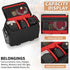 GMAK 9'' 4.7'' 7.5'', Waterproof Camera Bag for Photographers, Anti-shock Camera Shoulder Bags with Water-resistant