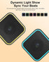 Hosgubo 5.3, 10H 8W Portable Bluetooth Speaker, Wireless Speaker with Lights, Built-in Mic Bluetooth Portable Wireless