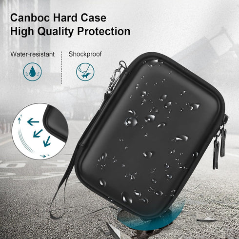 Canboc Carrying Case for Fujifilm Instax Mini EVO Instant Camera - Mesh Pocket for Instax Mini Instant Film