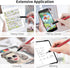 Mixoo Stylus Pens for Touch Screens, 2 in 1 High Sensitivity Disc & Fiber Tip for iPad, iPhone, Tablets, Red