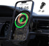 Wireless Car Charger with Phone Holder Mount, 15W-5W Qi Fast Charging Auto Clamping Car Charger Phone Holder Mount for