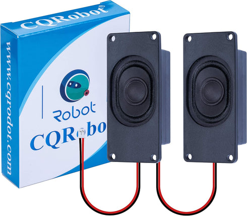 3 Watt Speaker 8 Ohm Compatible with Arduino Motherboard, JST-PH2.0 Interface for Small Electronic Projects