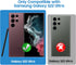 Matte Shockproof Phone Shell for Samsung Galaxy S22 Ultra, Compatible with MagSafe, Slim Thin Magnetic Cover (Burgundy)