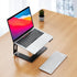 BESIGN LS03 10-15.6" Aluminum Laptop Stand, Ergonomic Detachable Computer Stand, Notebook Riser, Laptop Mount