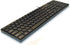 USB Keyboard with Russian English (Cyrillic) Letters, Full Size Slim Desktop Design.
