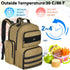 Backpack 15.6 Inch Backpack Daypack MATEIN Lunch for Men, Travel Laptop Insulated Cooler Bag Lunch box Rucksack, Extra
