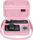 Canboc Carrying Camera Case for Sony ZV-1/ZV-1 II/ZV-1F Vlog Digital & Vlogger Accessory Kit, Travel Storage Bag with