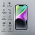 Screen Protector Compatible with iPhone 14 Plus 6.7 inch, 2 Pcs Front + 2 Pcs Back Protector + 2 Pcs Camera Lens