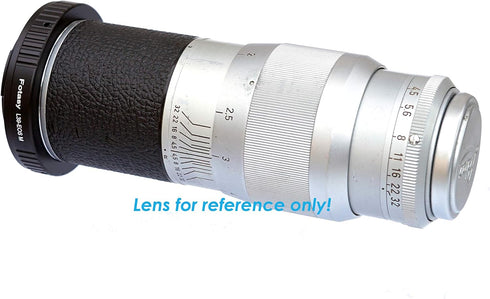 Fotasy M39 L39 39mm M1 M2 M3 M5 M6 M6 M10 M50 M100 M200 Leica Lens to Canon EF-M Mount Adapter, LTM Lense EFM EOS M