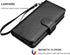 NJJEX for Galaxy S9 Plus Case, PU Leather Wallet Case with 9 Card Slots, Magnetic Folio Flip Cover, Detachable