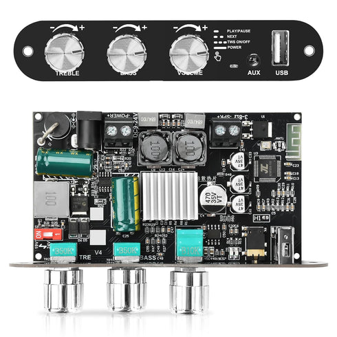 Daakro ZK-1001U Mono Bluetooth Amplifier Board with TWS, 100W Peak Power Home