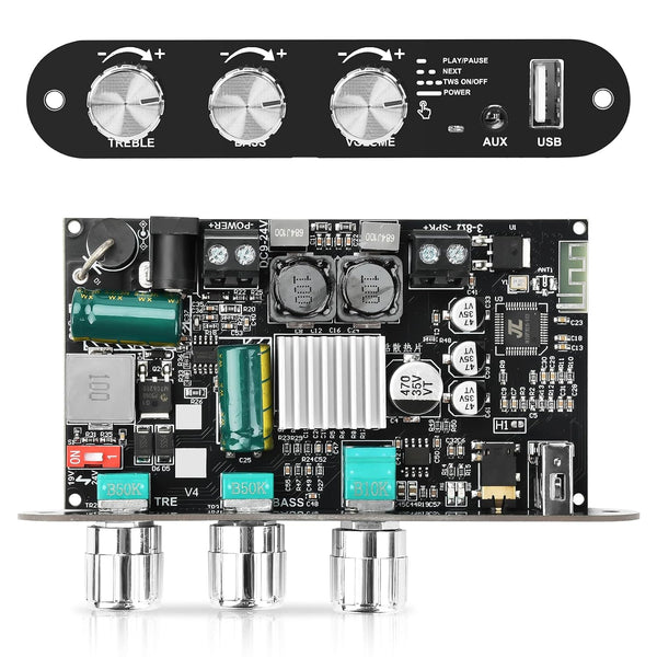 Daakro ZK-1001U Mono Bluetooth Amplifier Board with TWS, 100W Peak Power Home