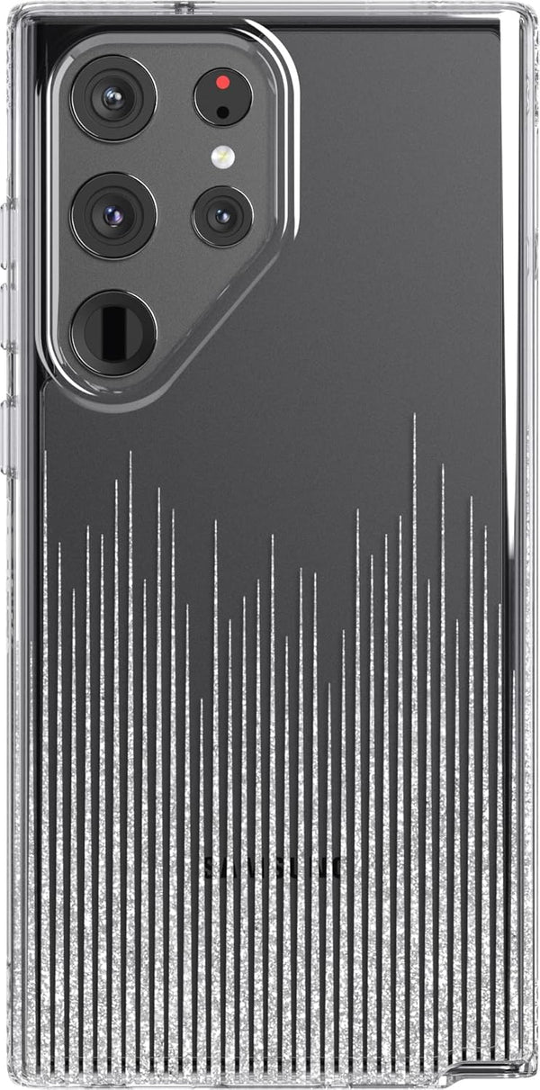 tech21 Evo Sparkle Phone Case for Samsung Galaxy S23 Ultra, Scratch Resistant with 12ft Drop Protection