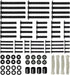 MOUNTUP Universal TV Mounting Hardware Kit Fits Most LED LCD OLED 4K TVs, Includes Screws and Anchors
