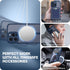 TIESZEN iPhone 15 Pro Max Case - Dark Blue, Dustproof, MagSafe Compatible, 9H Tempered Glass & Privacy Screen
