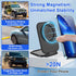 XSMNER 3.5mm 270 17/16/15 Magnetic Phone Holder for Car, Ultra Thin Foldable Car Phone Holder Mount, Anti-Shake Phone