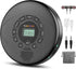 Kuephom Portable CD Player Rechargeable with Speaker and Headphones, Walkman Discman with Anti-Skip,