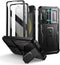 Dexnor Galaxy S24 Plus Case, Shockproof Full-Body Bumper, Built-in Slide Camera Cover, Screen Protector & Kickstand,