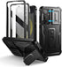 Dexnor Galaxy S24 Plus Case, Shockproof Full-Body Bumper, Built-in Slide Camera Cover, Screen Protector & Kickstand,