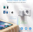 TESSAN European Travel Plug Adapter USB C, 4 AC Outlets and 3 USB Ports, Type C Power Adapter for Europe