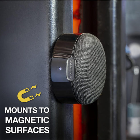 Scosche BoomCan MS Portable Magnetic True Wireless Bluetooth Speaker for iPhone and Android Devices
