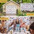 GNAKT AREWG 13x6ft Seamless Garage Door Banner Cover USA Patriotic Ice Cream Garage Door Decoratons Banner for Indoor