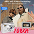 Lenane Camera-1080P 0.96" 16GB Mini Keychain Mini Retro Digital Camera with Screen Card,Portable Video Recorder
