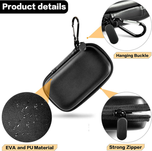 Case Compatible with Anker PowerCore 10000 Portable Charger 10000mAh Battery Pack Charger Storage Holder - Black