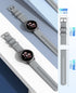 MoKo 18MM Gray Watch Band Compatible with Garmin Forerunner 255S/255S Music/Vivoactive 4S/Vivomove 3S/Venu 3S