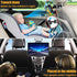 Tablet Holder for Car,ipad Headrest Mount for 5.5-18.4 Inch Tablet/ipad/Phones Car Tablet Holder with 360°Rotating Adjustable Trip Essentials,Black