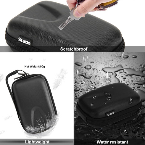 Digital Camera Case, Small Hard Shell Waterproof Bag for Canon G7X2 G7X3 RX100m3/m6 ZV1 Accessories