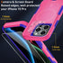 iPhone 15 Pro Case Cover (Rose) with MagSafe, MIL-Grade Drop Tested, Tempered Glass Screen Protector & Camera Lens.
