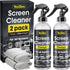 Screen Cleaner Spray 14oz - 2 Pack (7oz each) with Microfiber Cloths for TV, Monitor, Laptop