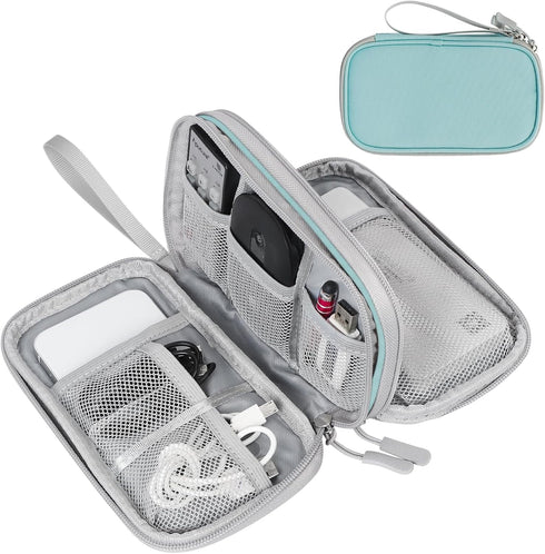 FYY Electronic Organizer, Travel Cable Organizer Bag for Charger, Phone, Earphone, Portable Waterproof Storage Bag