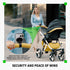 Magnetic Gym-Bike Phone Holder, CHARGEWORX Treadmill and Stroller Phone Mount for MagSafe iPhone and Android