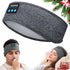 Perytong Sleep Headphones Wireless Headband, Stretchable Bluetooth 5.4 Earphones for Side Sleeping with Stereo Speakers