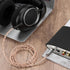 Geekria Apollo Silver-Plated 4.4mm to 2.5mm Audio Cable, Compatible with Sennheiser Headphones