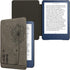 kwmobile (2022/2024) Cover Compatible with Amazon Kindle Cover - eReader Case - Dandelion Love Grey