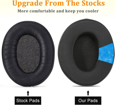 HyperX Cloud 2 Earpads Cooling Gel, Replacement Ear Cushions for HyperX Cloud Stinger, Flight, Alpha, Core, Mix Headsets
