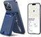 Magsafe Wallet for iPhone - Strongest Magnetic Wallet with Adjustable Stand, Works with Apple Find My, 6 Cards Holder,