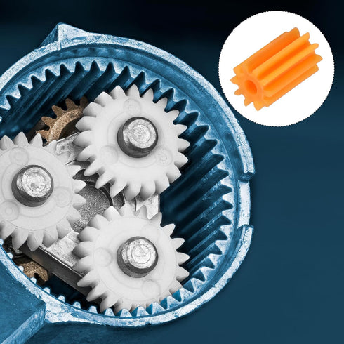 20 10 102A 0.5) MECCANIXITY Pcs Plastic Gears Teeth Plastic Motor Gear Model Reduction Gear for RC Car Model DIY Robot