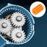 20 10 102A 0.5) MECCANIXITY Pcs Plastic Gears Teeth Plastic Motor Gear Model Reduction Gear for RC Car Model DIY Robot