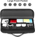 Losong 16.1/15.6 Inch 15.6 inch Portable Monitor Case, Laptop Protective Carrying Cover with PU Handle, Large Accessory