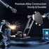 Diadem 360 6 N50 Laptop Magnetic Phone Holder, Rotatable Foldable Car Dashboard Mount with Strong Magnets - Black Metal