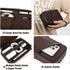 Electronic Organizer Case Tech Kit, Handmade Leather, Portable Travel Storage for Phone, USB Cables, Chargers