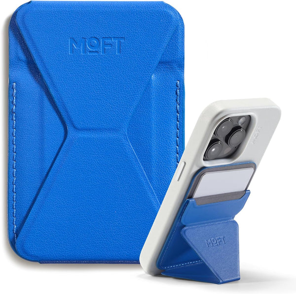 MOFT Magnetic Wallet Stand - Compatible with iPhone 16/15/14/13/12 Series, Sapphire