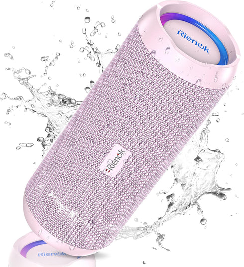RIENOK 30W Portable Bluetooth Speaker, True Wireless Stereo HD Sound, IPX7 Waterproof for Outdoor Sport & Home Party